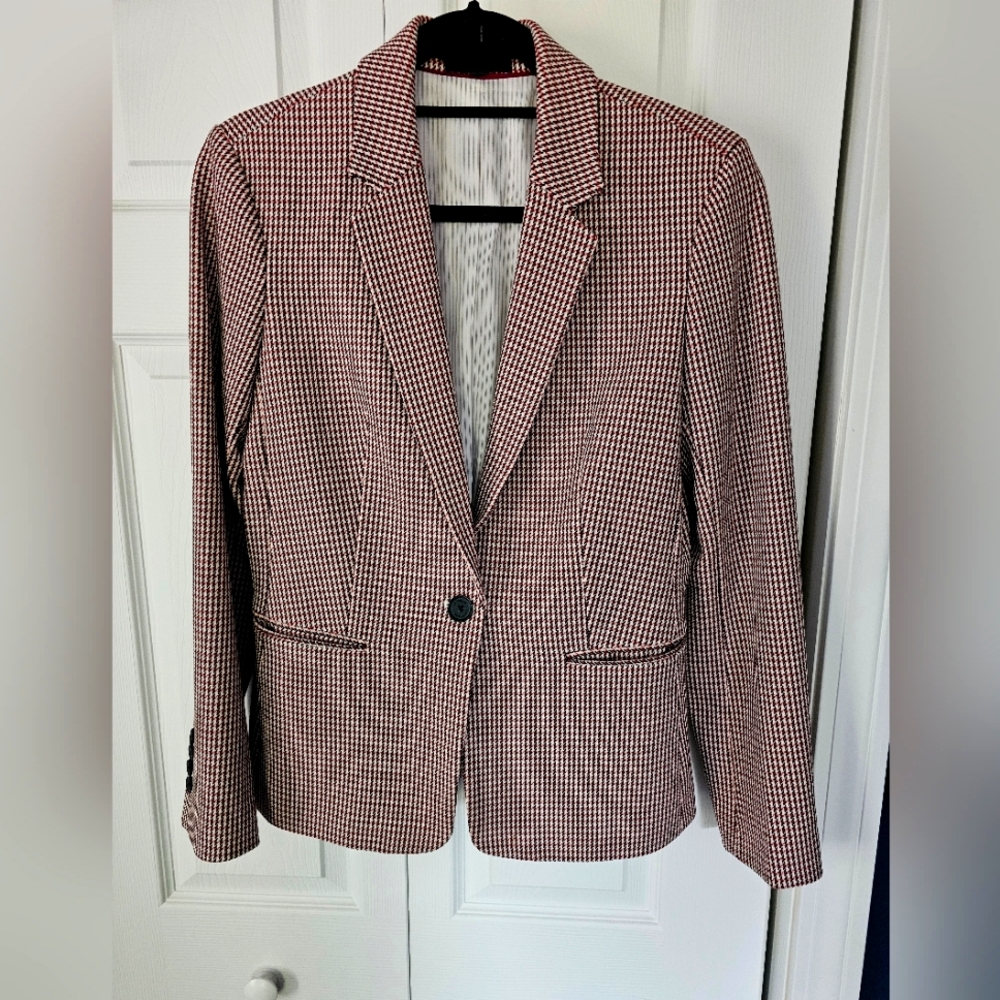 Women's Houndstooth Blazer